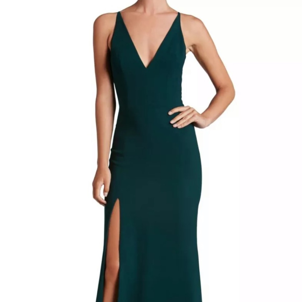 Dress the population xs dress iris blue bridesmaid